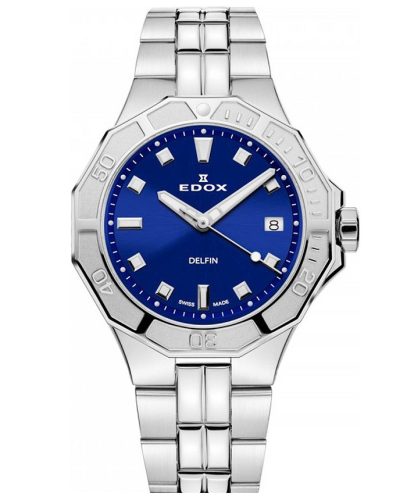 EDOX Delfin Diver Lady 53020-3M-BUN Női karóra