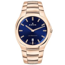 EDOX Les Bemonts 56003-37R-BUIR Férfi karóra