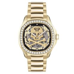   Philipp Plein Skeleton Spectre Automatic PWRAA0723 férfi karóra