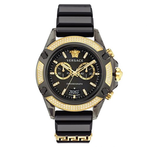 Versace Icon Active Diamond Chrono VEZ701723 Unisex karóra